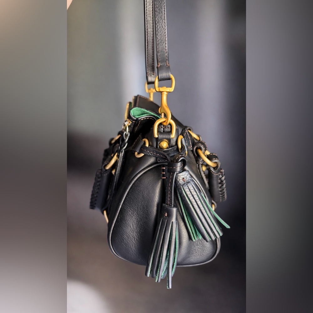 Dooney & Bourke Florentine Micro Satchel Black - Picture 4 of 8